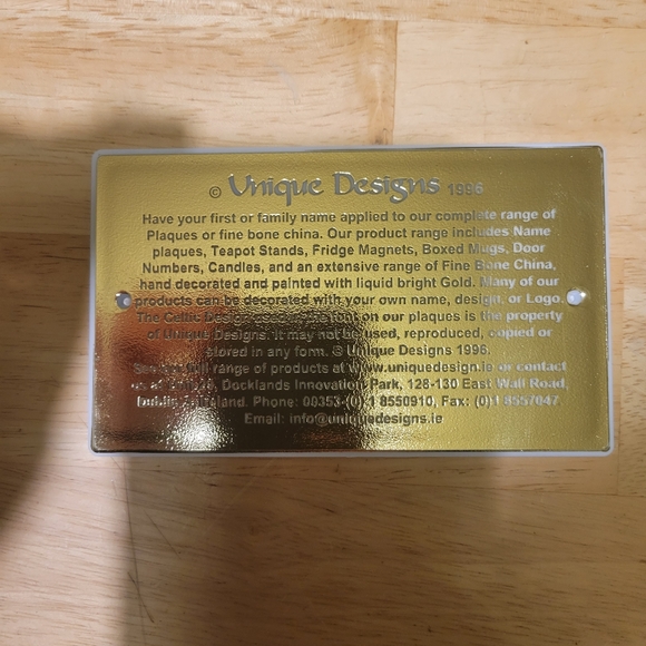 NWT Katie name plaque from Ireland - Picture 5 of 5